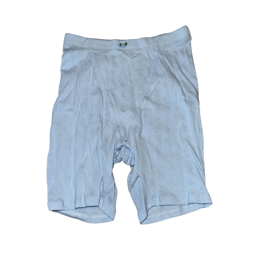 Frankies Bikinis X Gigi Hadid Erin Asher Blue Knit Biker Short Women's Small S